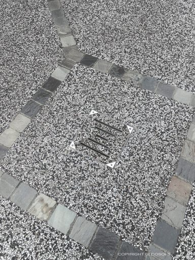 Béton désactivé, béton drainant