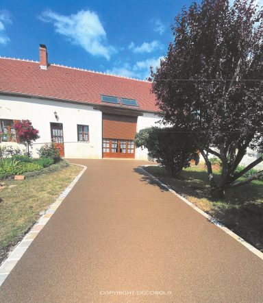 Béton Drainant, béton désactivé