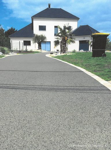 Béton Drainant, béton désactivé