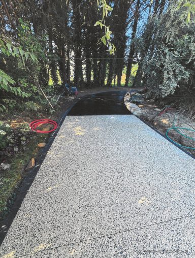 Béton désactivé, béton drainant