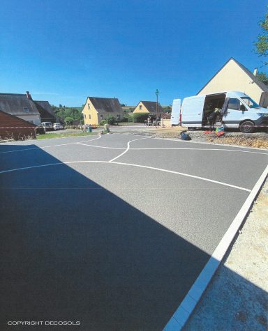 Béton Drainant, béton désactivé