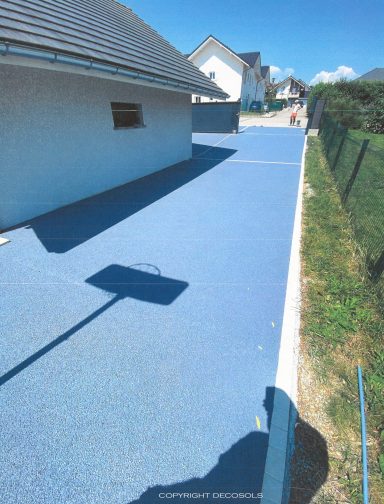 Béton Drainant, béton désactivé