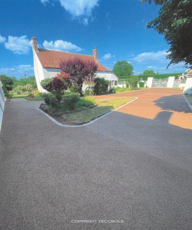 Béton Drainant, béton désactivé